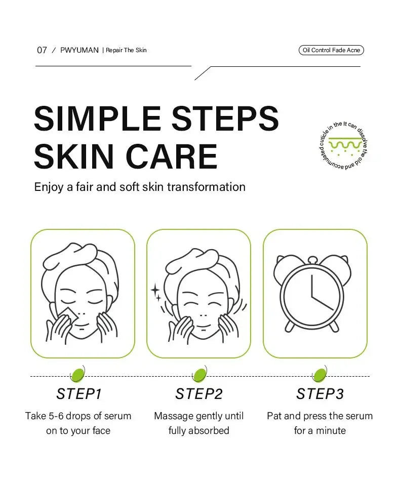 Acidity Pore Shrink Face Serum Remove Blackheads Acne Oil Control Repair Essence Moisturizing Nourish Pores Firming Facial Care