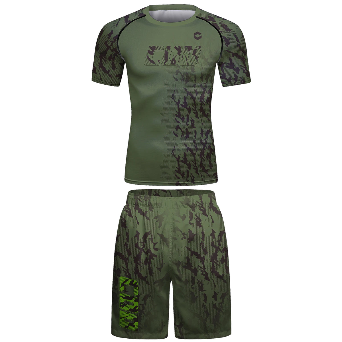 Rashguard Sportsuits men's Kimono Jiu Jitsu Mma T-shirt+Pants Sets Muay thai Shorts Bjj Rashguard for Men Gym Boxing Jerseys