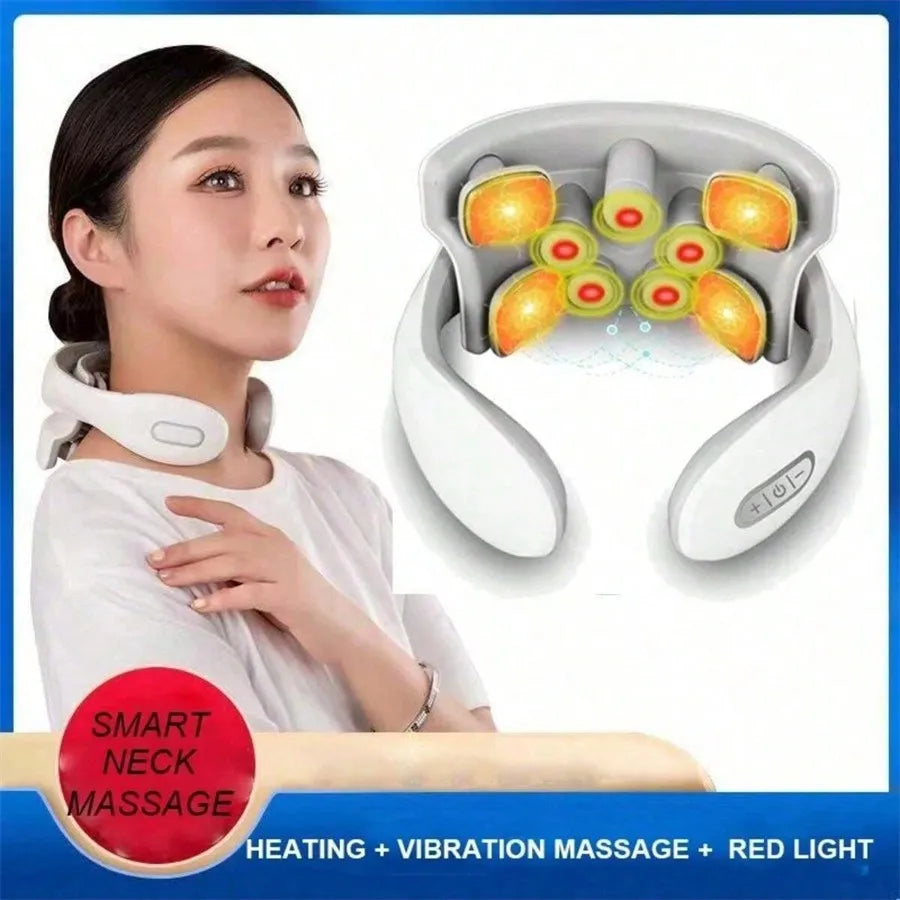 Electric Shoulder & Neck Massager With Adjustable Modes &  Intensity Levels,  For Deep Tissue Therapy