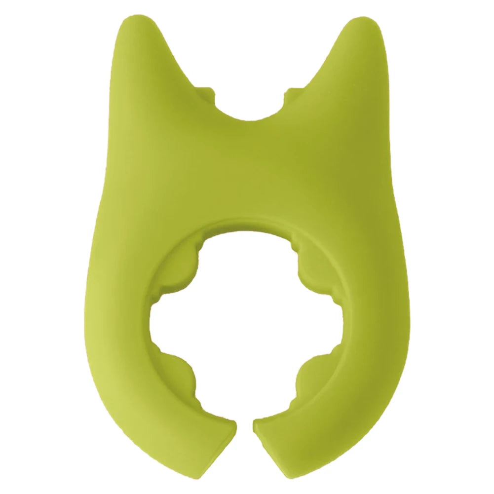 Spoon Holder Clip Anti Scalding and Overflow with Non Perforated Fork Spatula Rack Silicone Cooking Pot Clip Kitchen Accessories