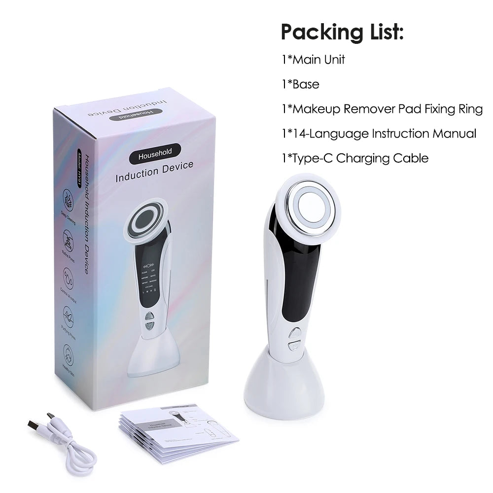 7 in 1 Multifunctional Facial Lifting Machine Skin Care SPA Face Skin Rejuvenation Beauty Instrument