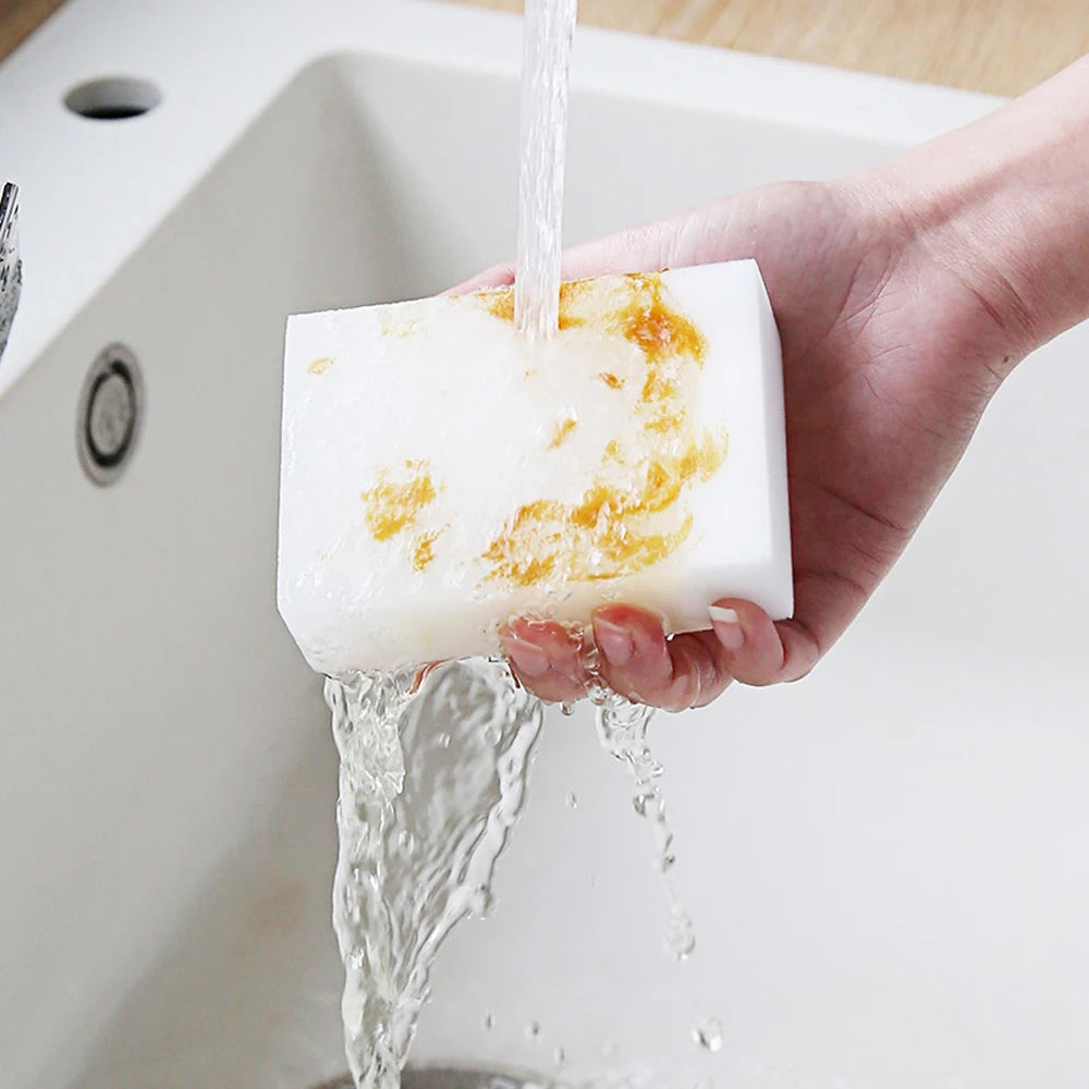 100*60*20mm Melamine Sponge Magic Sponge Eraser Melamine Sponge Cleaner Cleaning Sponge for Kitchen Bathroom Cleaning Tools