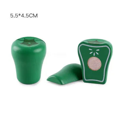 1Pcs Fruit Cutting Educational Toys Wooden Paste Stickers Vegetable Fruit Cutting Kitchen Toy Educational Toy For Children Gift