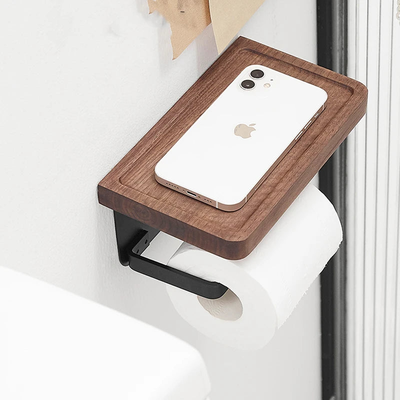 Toilet Tissue Roll Holders Wall Mount with Self  Screw for Small Items,Tissue Holder for Bathroom Kitchen Bedroom