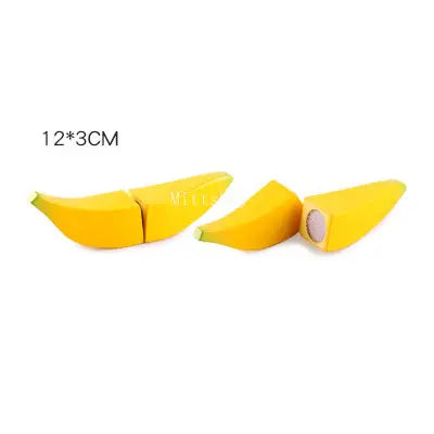 1Pcs Fruit Cutting Educational Toys Wooden Paste Stickers Vegetable Fruit Cutting Kitchen Toy Educational Toy For Children Gift