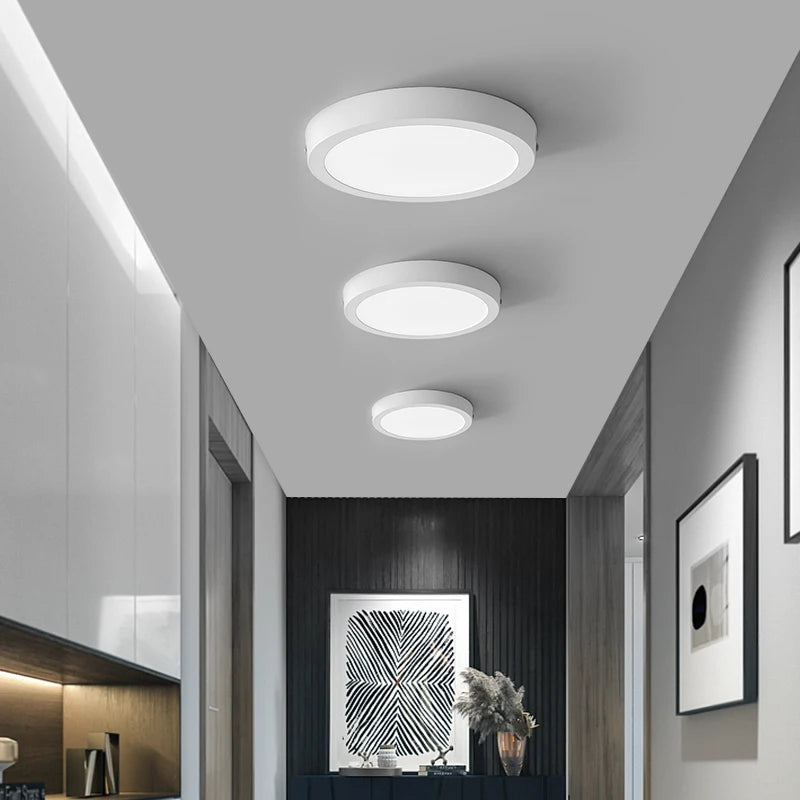 Modern Led Panel Ceiling Lights 110-265V Led Ceiling Lamp for Living Room Bedroom Kitchen LED Lighting Home Decor Led Panel Lamp