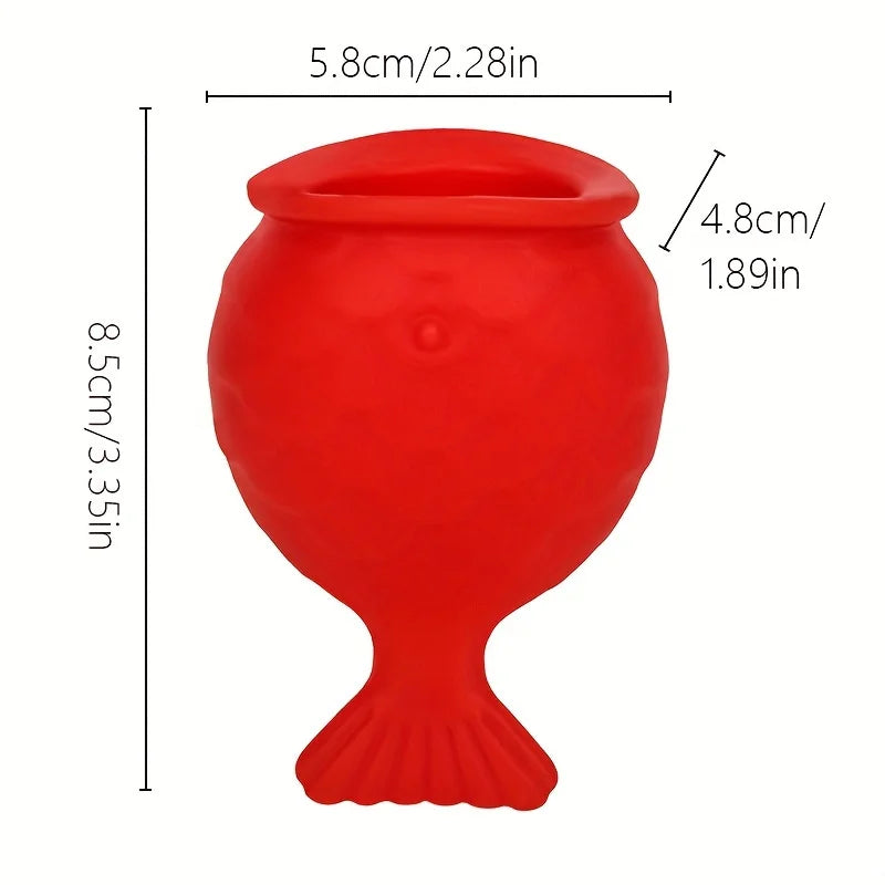 Silicone Fish Mouth Lip Plumper Women's Lip Plumping Tool Apple Lip Red Lip Beauty Facial Care Tool