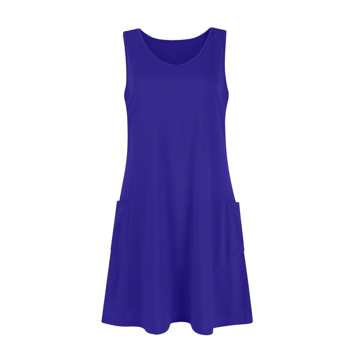 Women's Summer Casual Swing T-Shirt Dresses Beach Cover Up With Pockets Plus Size Loose T-shirt Dress vestidos largos