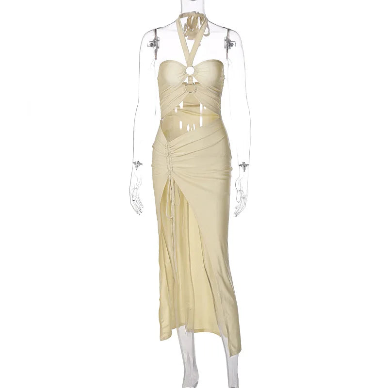 Dulzura Women Sexy 2024 Summer Party Club Evening Streetwear Vacation Bodycon Long Dress Wholesale Items For Business D258852