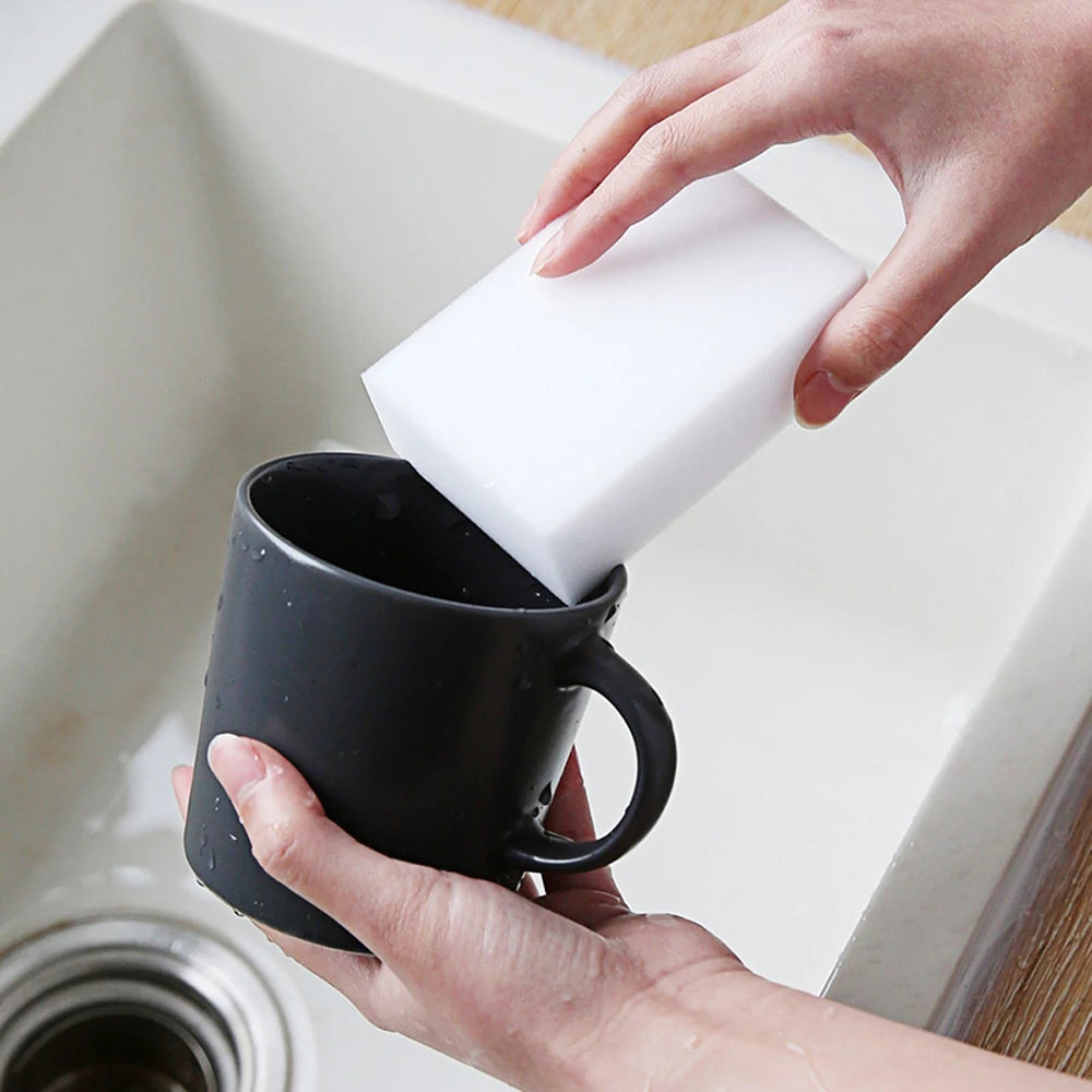 100*60*20mm Melamine Sponge Magic Sponge Eraser Melamine Sponge Cleaner Cleaning Sponge for Kitchen Bathroom Cleaning Tools