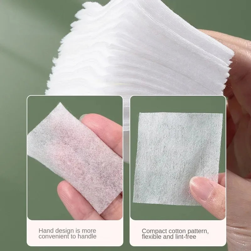 Disposable makeup cotton Soft makeup remover cotton Facial wet wipes Cleaning cotton, toner Cleansing paper Makeup cotton