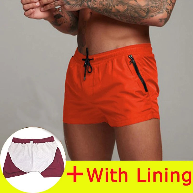 2025 Men  Casual Shorts New Gyms Fitness Bodybuilding Shorts Mens Summer Casual Cool Short Pants Male Jogger Workout Beach