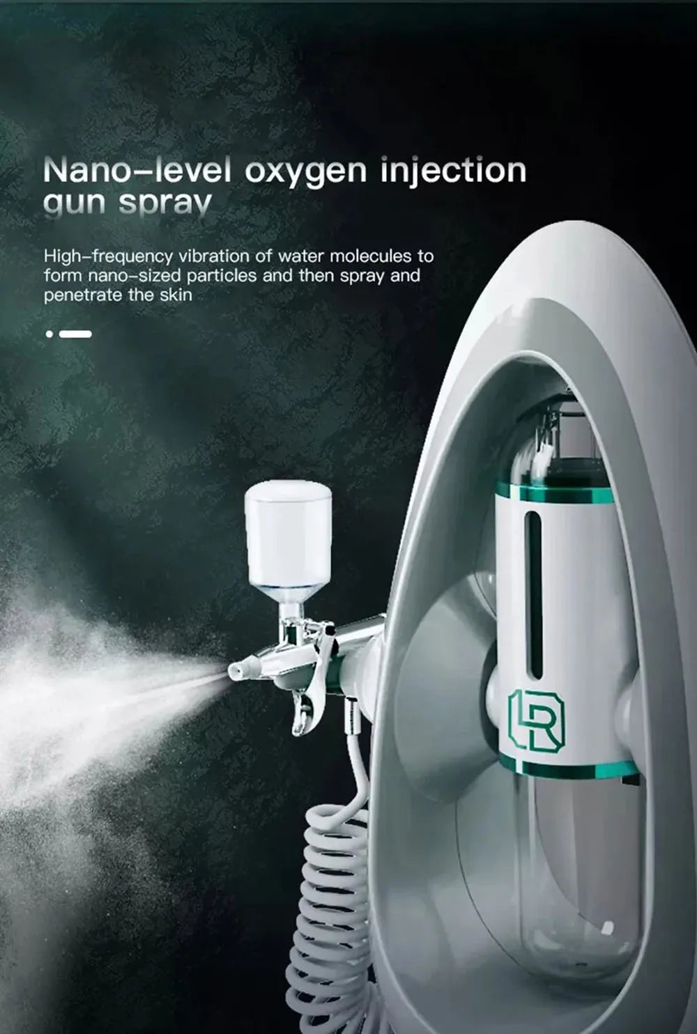 Peeling Beauty Device New Small Bubble Oxygen Injection Instrument Hydra Dermabrasion Aqua Facial Cleaning Suction Blackhead