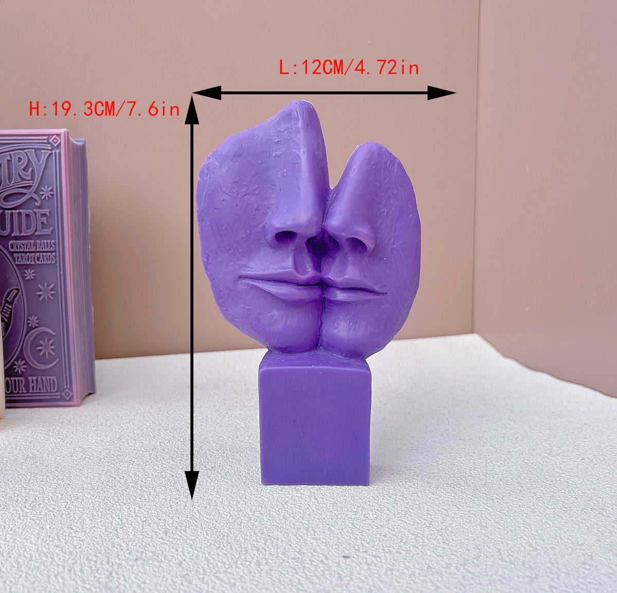 DIY Art Facial Candle Silicone Mold 3D Abstract Facial Silicone Candle Mold Handmade Gypsum Soap Festival Party Home Decoration