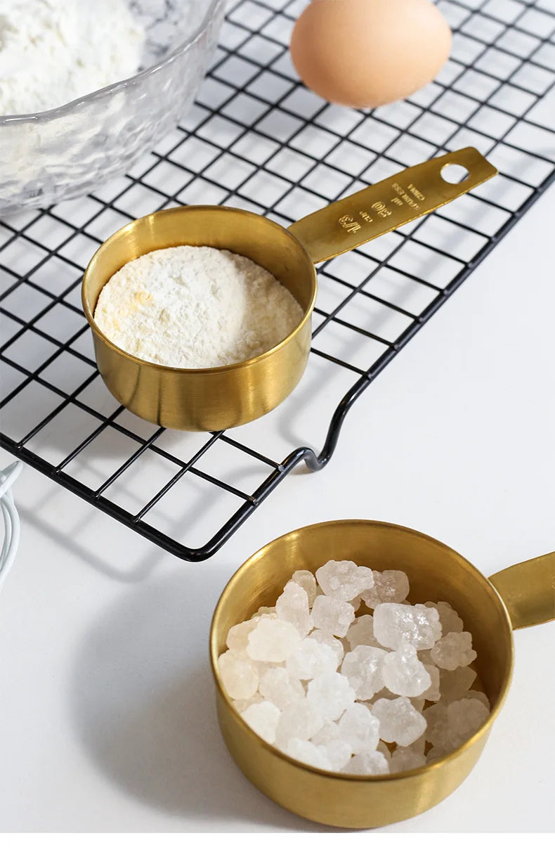4 Pcs Stainless Steel Measuring Spoon Set High Quality  Graduated   Baking Home Kitchen Tool Salt Coffee s
