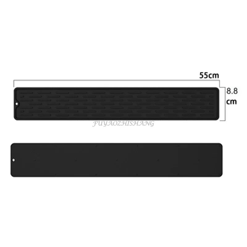 Kitchen Silicone Faucet Mat Drip Protection Pads Faucet Water Catcher Mat Sink Drain Pad Waterproof Non-slip Bathroom Gadget