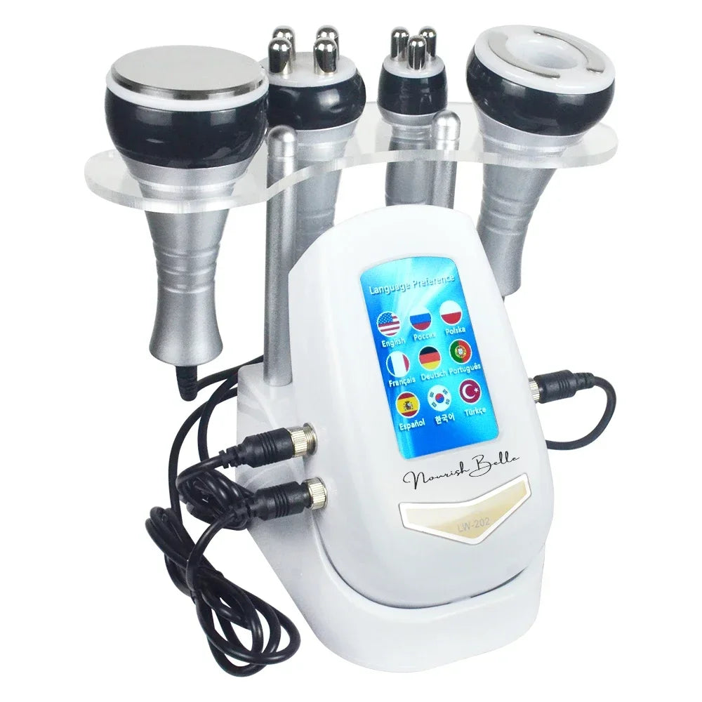 40K 3/4 IN 1 Cavitation  Body Slimming Machine Facial Massager Skin Tighten Face Lifting Vacuum Suction Beauty Device