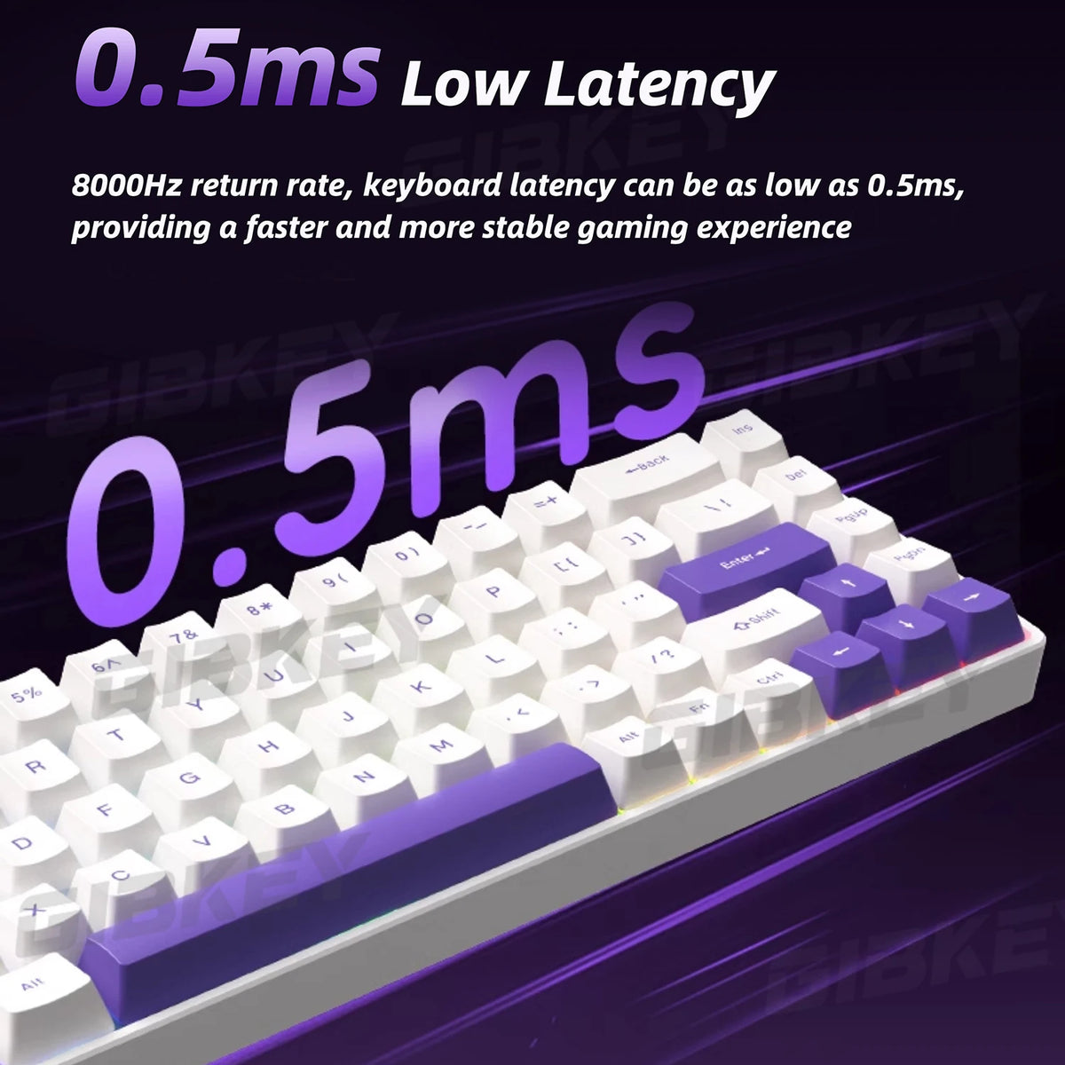 Magnetic Axis Gaming Mechanical Keyboard RGB Backlight 8K Return Rate Hot Swap switch Custom Key Range E-Sport Game keyboards