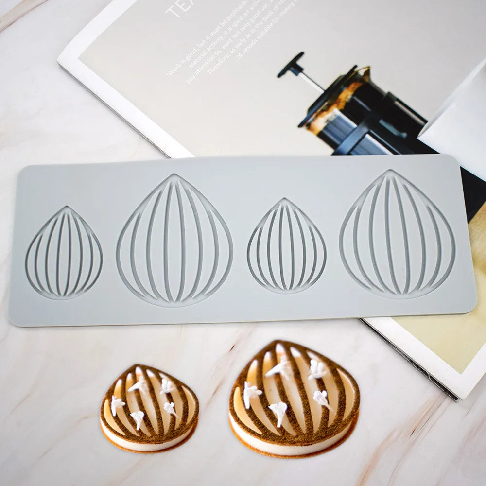 Various Leaf Butterfly  flower Silicone Cake Lace Mold Snowflakes deer Shape Fondant Mold Cake Decorating Tool  kitchen bakeware