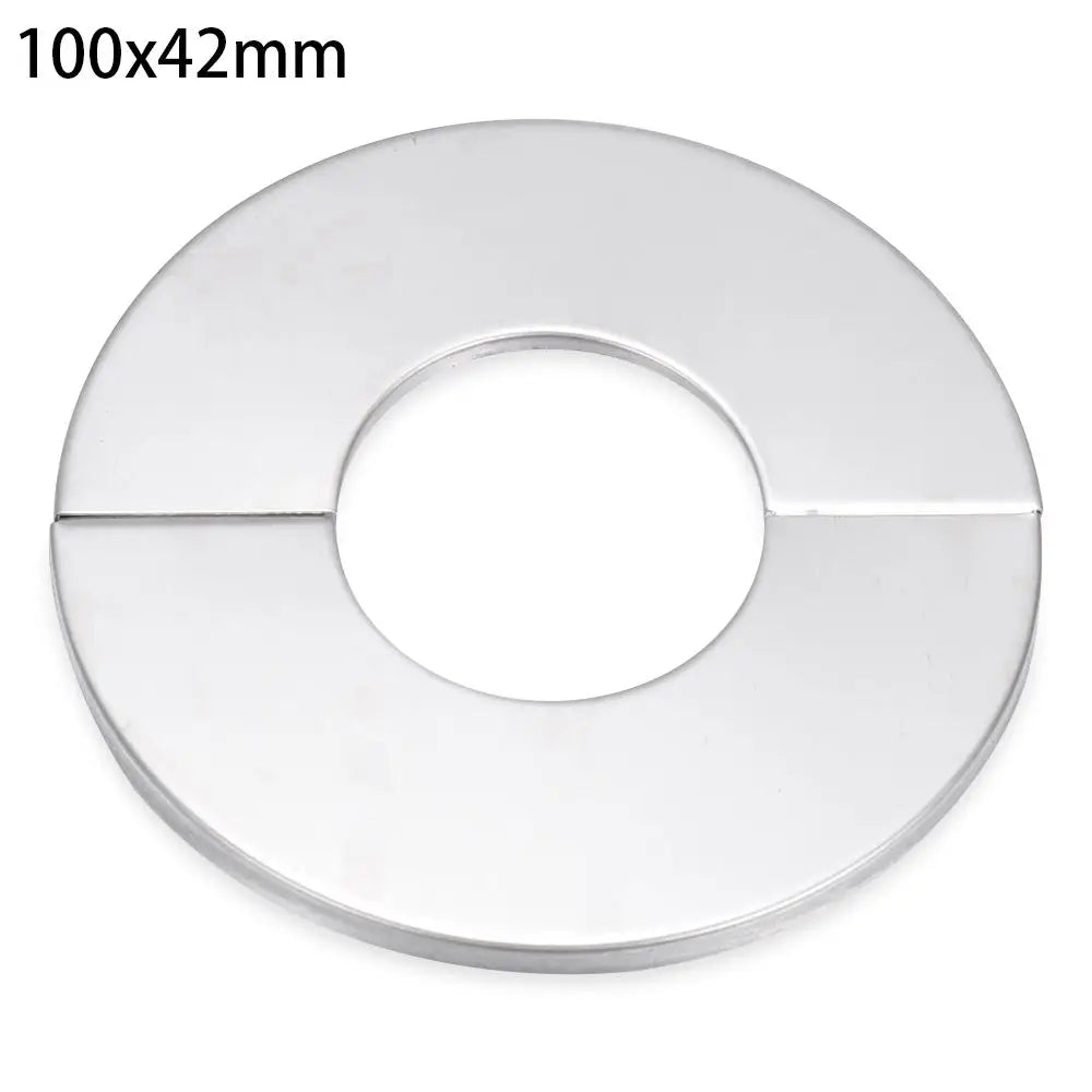 Black Stainless Steel Water Pipe Wall Covers Shower Chrome Finish Faucet Decorative Cover Kitchen Bathroom Accessories