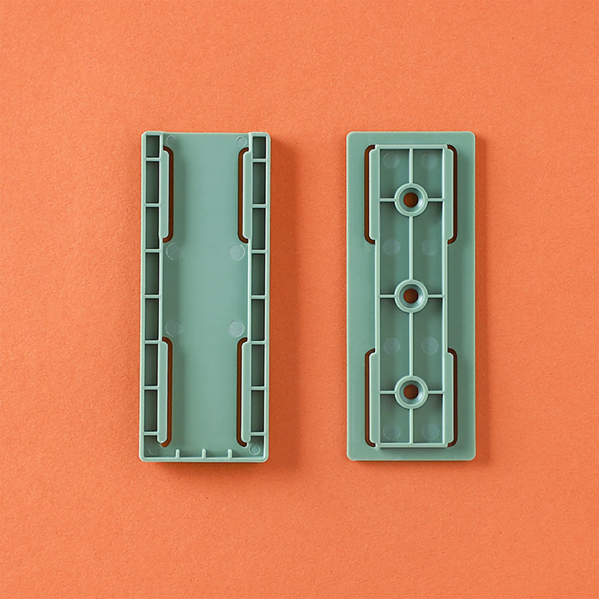 Self-Adhesive Power Socket  Strip Fixator Wall  Mounted Self Adhesive  Punch Free Row Plug Holder for Kitchen Home Office