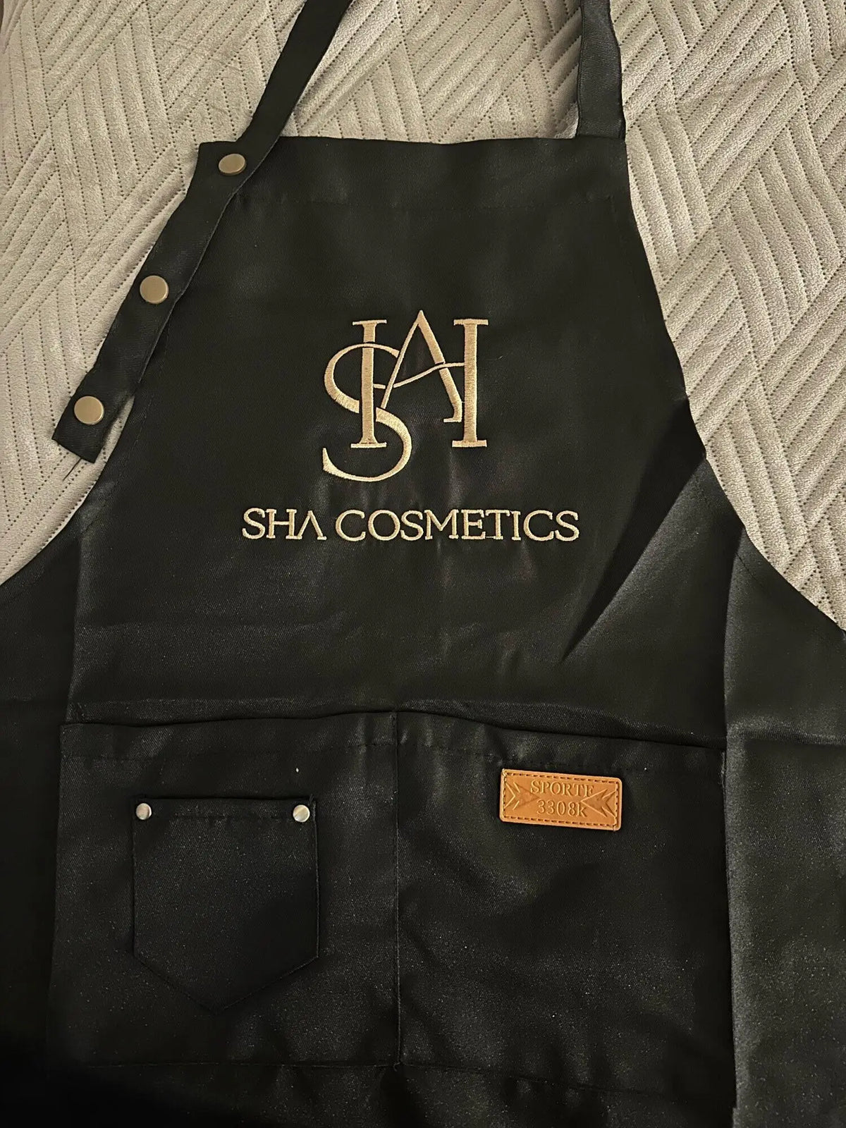Custom Company Shop LOGO Kitchen Aprons For Woman Men Chef Work  Grill Restaurant Bar Shop Cafes Beauty Nails Studios Uniform