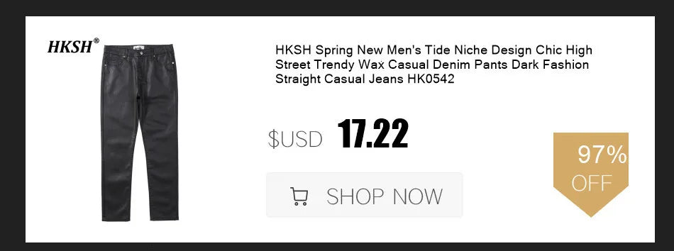 HKSH Autumn Winter Men's Tide Dark V-neck Cotton Jacket Women Splice Fur Patchwork Sleeveless Vest Zipper Chic Down Coats HK2466