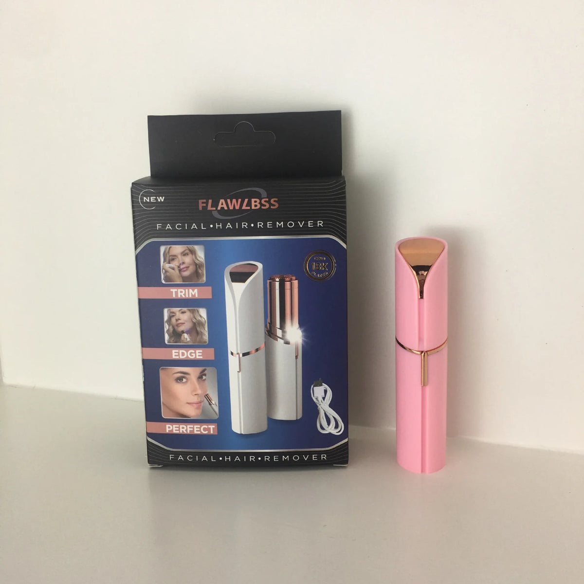 Electric Lipstick Razor Device Facial Hair Remover Tools Finishing Epilator Trimmer Flawless Dermaplane Shavers Beauty Gadgets