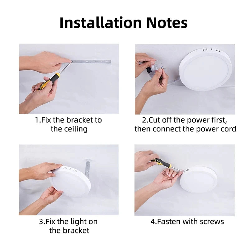 Modern Led Panel Ceiling Lights 110-265V Led Ceiling Lamp for Living Room Bedroom Kitchen LED Lighting Home Decor Led Panel Lamp