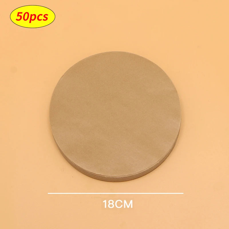 Special Paper for Air Fryer Baking Oil-proof Oil-absorbing Paper for Household BBQ Plate Oven Kitchen Pan Pad airfryer bakpapier