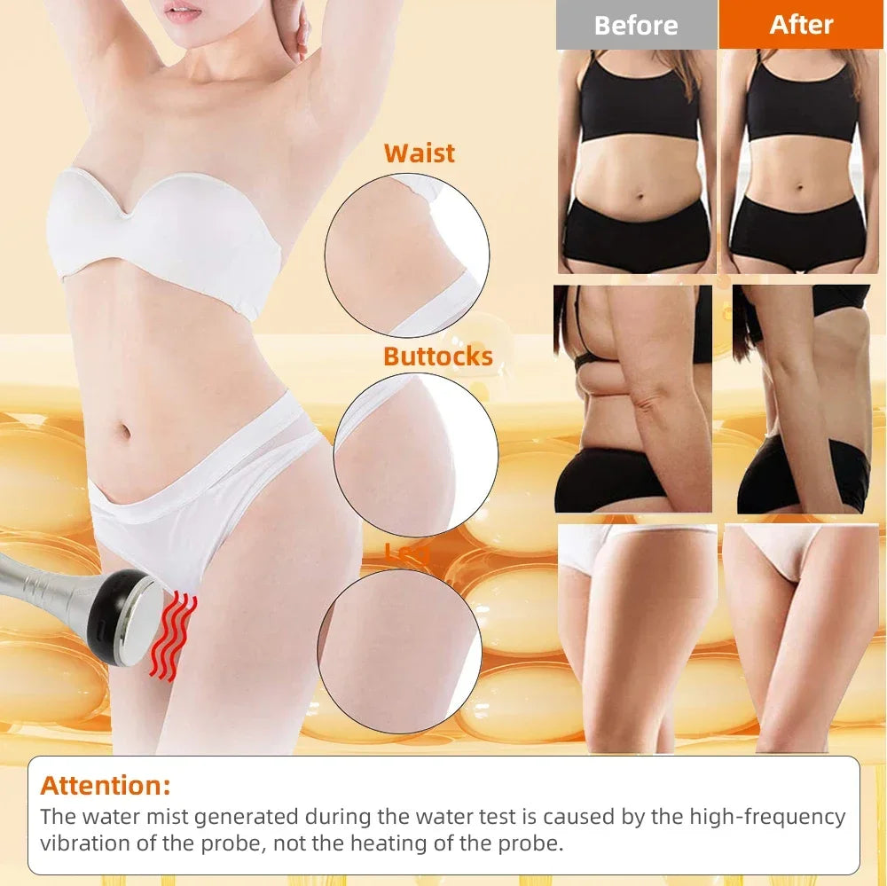 40K 3/4 IN 1 Cavitation  Body Slimming Machine Facial Massager Skin Tighten Face Lifting Vacuum Suction Beauty Device