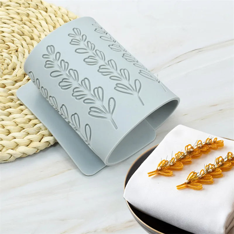 Various Leaf Butterfly  flower Silicone Cake Lace Mold Snowflakes deer Shape Fondant Mold Cake Decorating Tool  kitchen bakeware