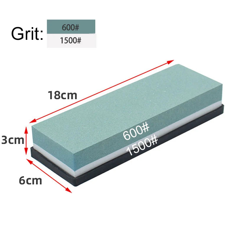 Sharpening Stone Knife Professional Sharpener Whetstone Dual Side Set Grinding Shapner Water Wetstone Kitchen Accessories Tool