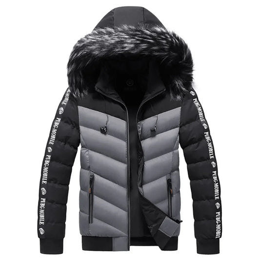 Fashion Men's Casual Windbreaker Hooded Jacket Man Soft Shell Winter Coat Clothing Warm Ultra Light Jackets