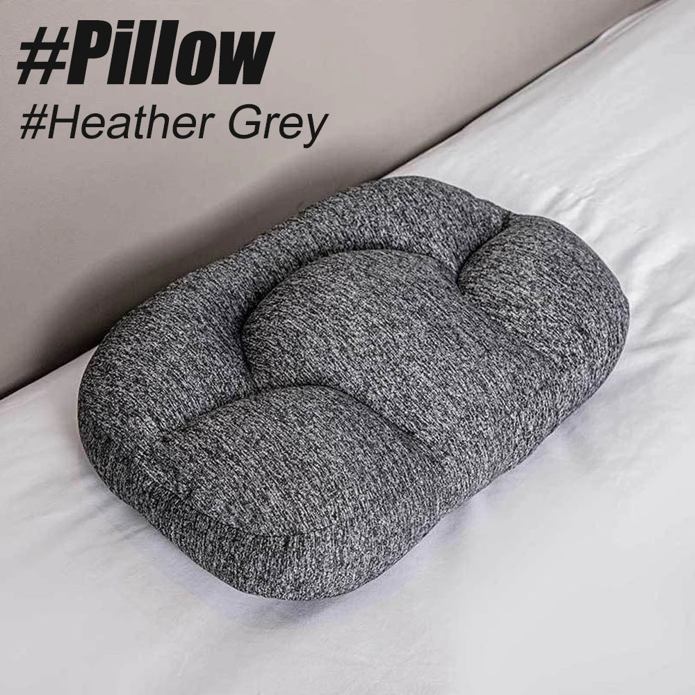 1PC Body Massager All-round Sleep Pillow Neck Massager Sleeping Memory Foam Egg Shaped Head Massage Cushion Head Massager Health