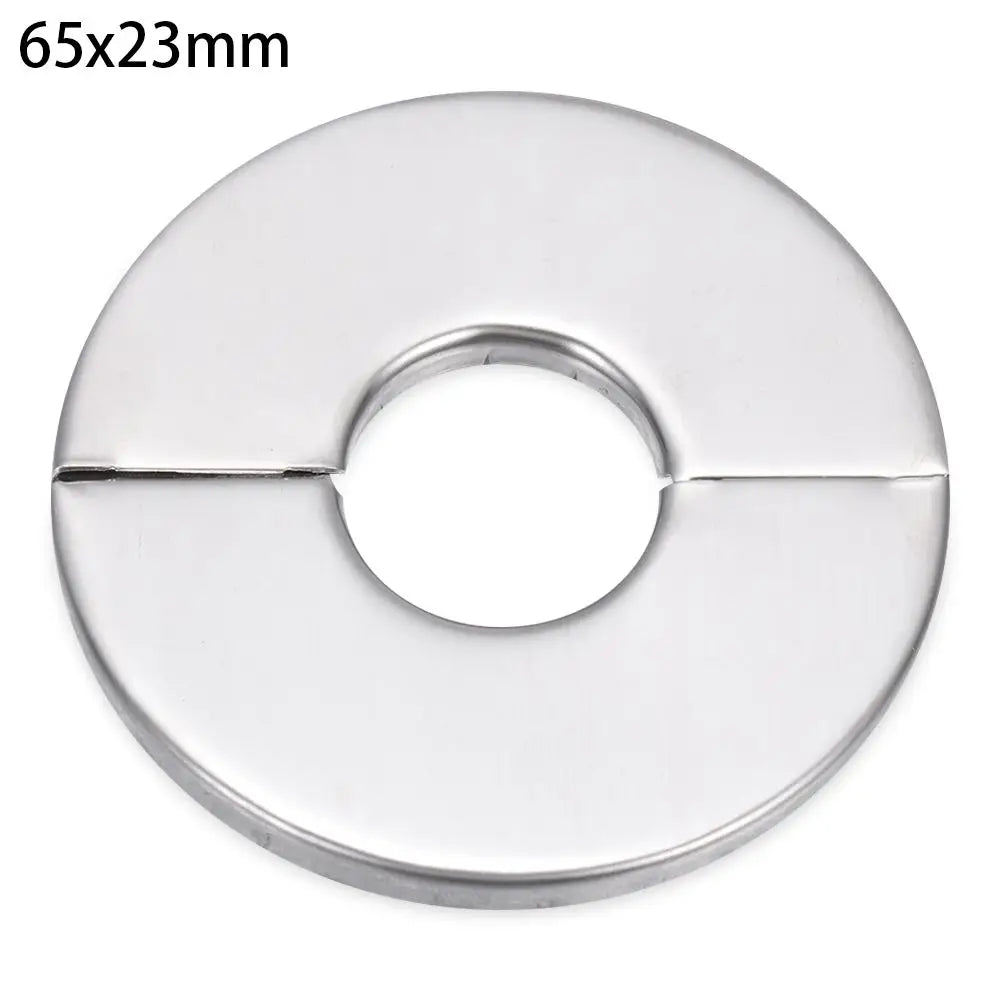 Black Stainless Steel Water Pipe Wall Covers Shower Chrome Finish Faucet Decorative Cover Kitchen Bathroom Accessories