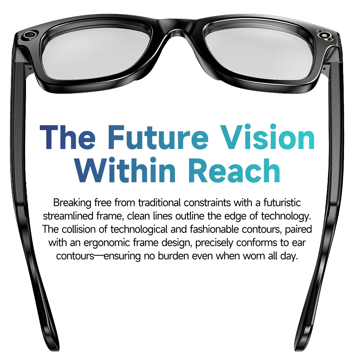 2025 Smart Glasses 32GB Memory with Camera Sunglasses Mini Camera Video Translation Bluetooth Call Anti-blue Glasses Man Women