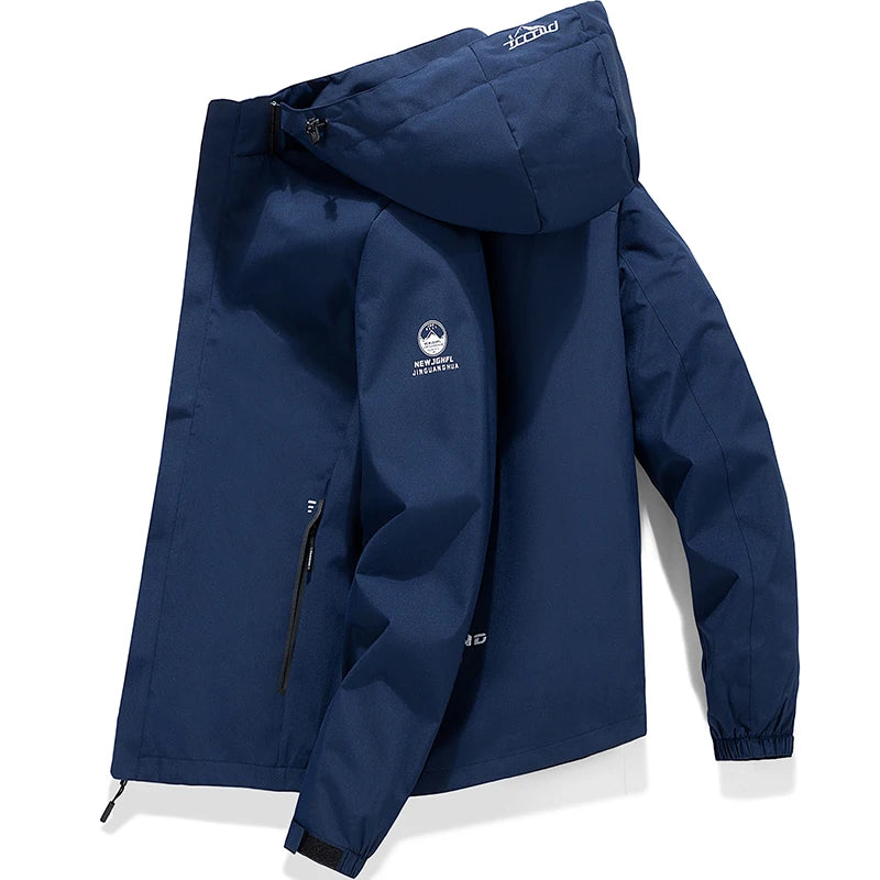 Casual Sports Autumn Spring Men's Hooded outdoor Jacket women Youth Jacket Trend New Men's women Jacket sport Jackets unisex