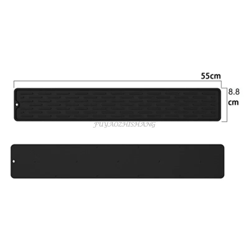 Kitchen Silicone Faucet Mat Drip Protection Pads Faucet Water Catcher Mat Sink Drain Pad Waterproof Non-slip Bathroom Gadget