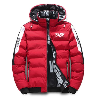 DIMUSI Winter Men Padding Jacket Fashion Male Thicken Down Thermal Parkas Casual Outwear Windbreaker Hooded Coats Man Clothing