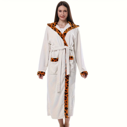 1pc Cross-Border Autumn/Winter New Bath Towel, Men's & Women's Loungewear with Multiple Colors Available - Solid Color Fabric Long Sleeve Thickened Warm Couple Homewear, Bath Towel For Women, Extra Large Bath Towels, Bath Towels High Quality, Towel Wrap