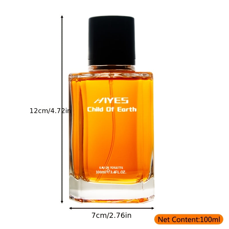 100ml CandyBreath Men's Perfume, Fresh Floral And Fruity, Exudes Gentlemanly Charm, Lasting Fragrance, Ideal for Dating, Gathering And Gift Giving, Valentines Day Gifts
