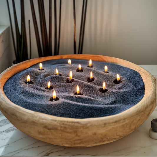 A 2-Pound Package of LUNALUXE Brand Pearl-Like Sand Wax, Suitable for Candle Making, Can Be Combined with Essential Oils to Create Scented Candles, Ideal for Home Design, for home Decor, And Outdoor Candle Decorations. Perfect for Weddings, Parties
