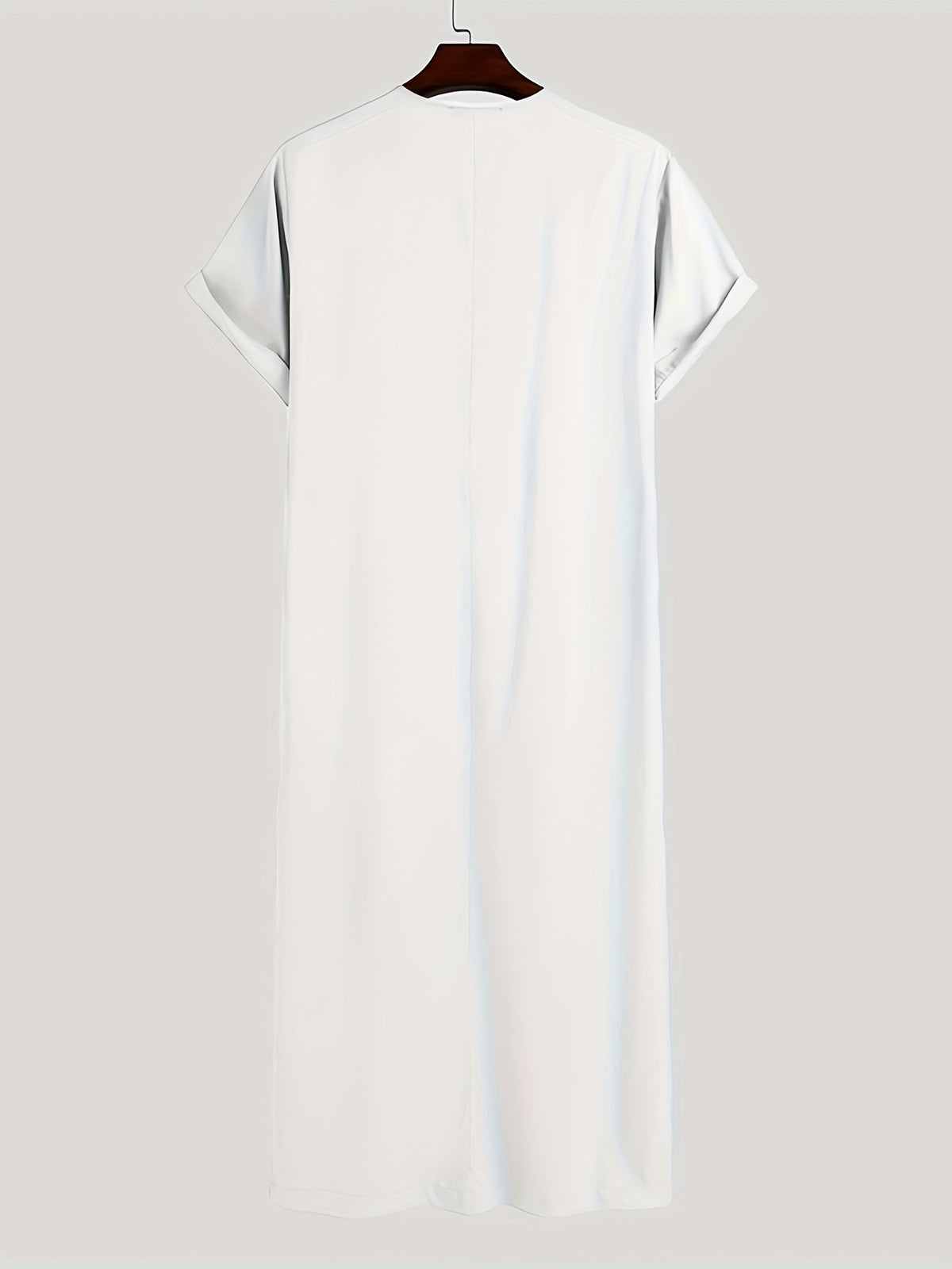 Ramadan Thobe - Exclusively Designed for Men, Long Sleeve Elegant Robe, Traditional Abaya Dress, Comfortable Clothing, Inspired by Saudi Arabic Culture, Jubba and Dishdasha Style, Perfect for Ramadan Celebrations