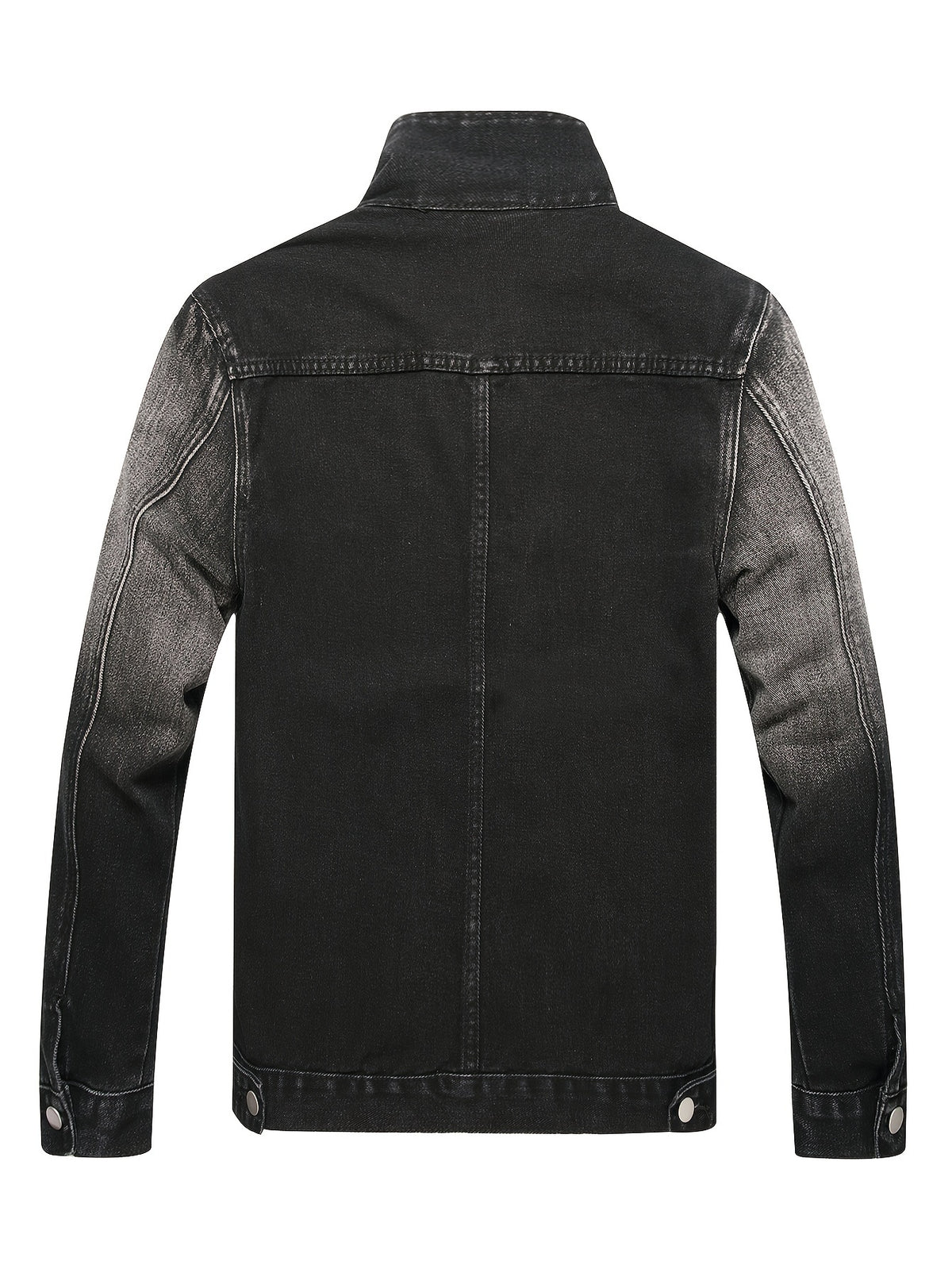 Men's Denim Embroidered Jacket