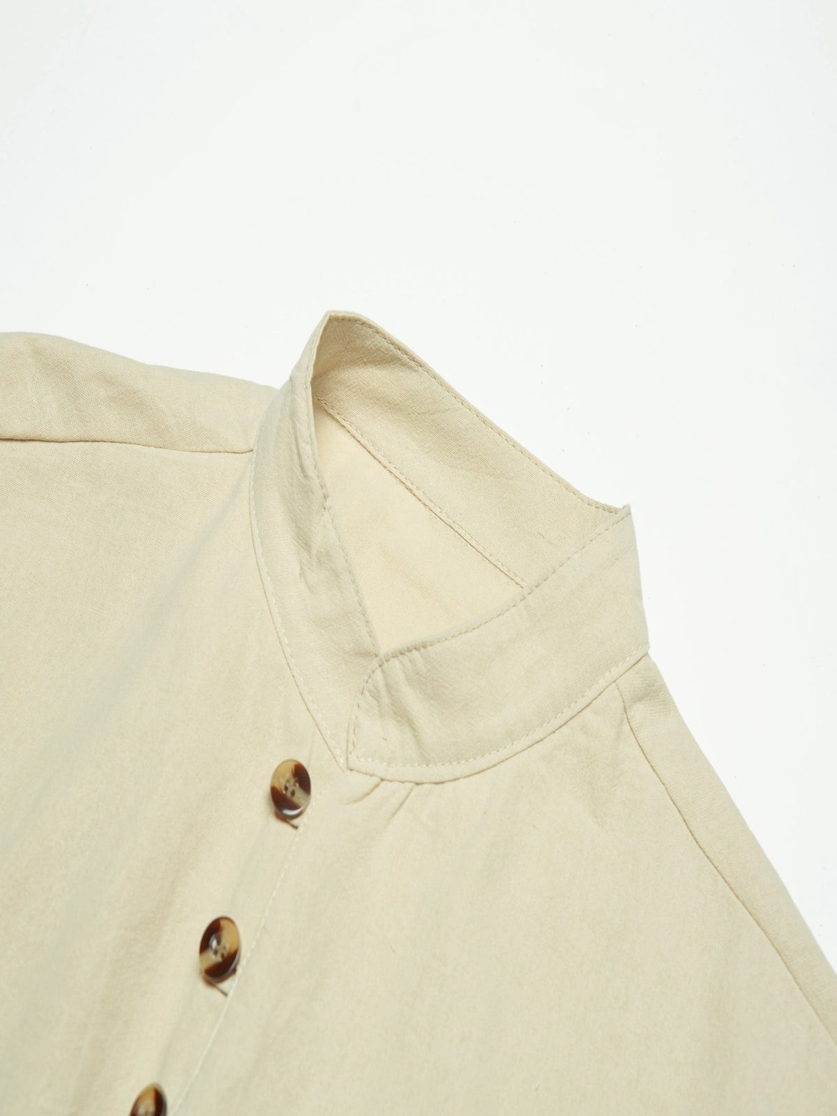 Retro Style Men's Casual Solid Long Sleeve Shirt, Men's Clothes For Spring Summer Autumn, Tops For Men