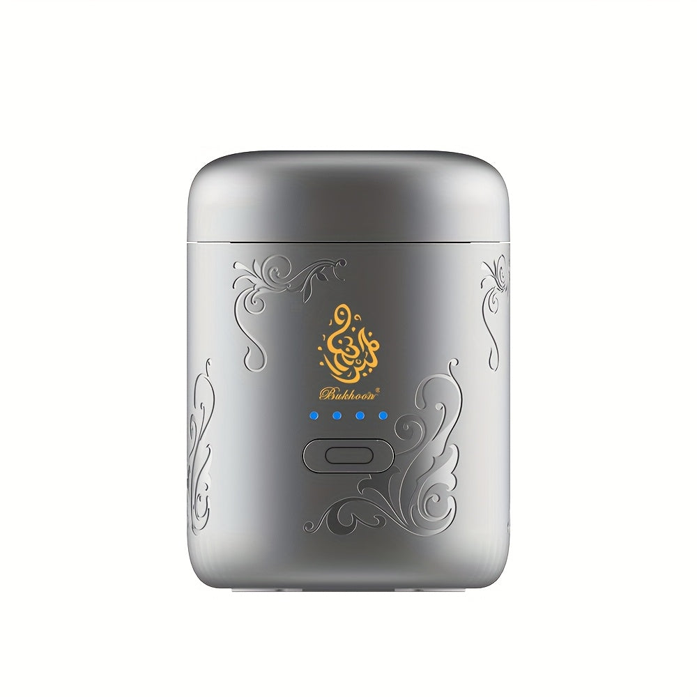 Mini Electronic Incense Burner Bukhoon Power Display Portable USB Rechargeable Multi-purpose Incense Gift Box