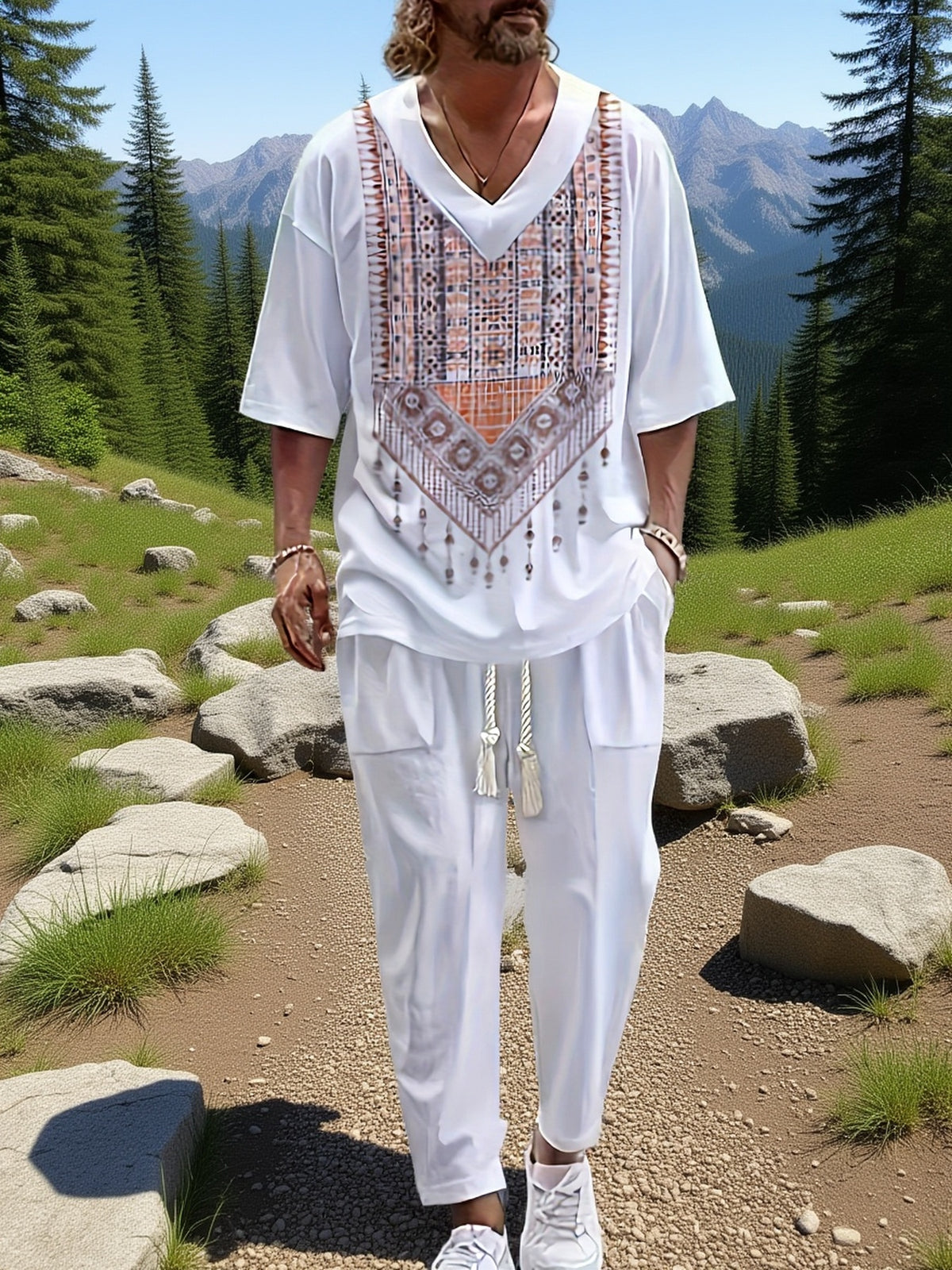Summer Casual Outfit with Cropped Pants