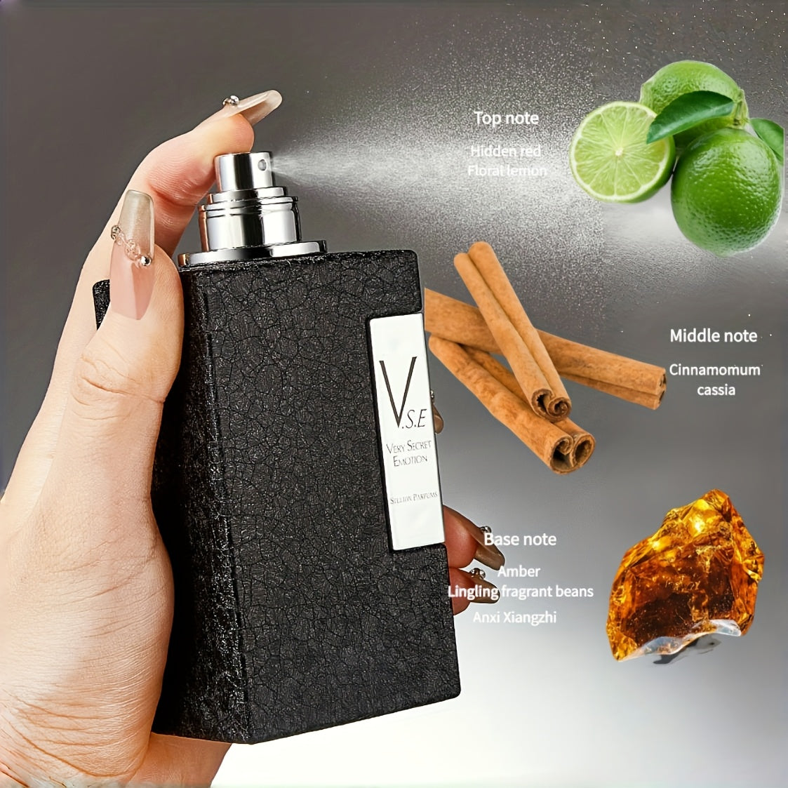 100ml Sellion Men's Winter Ice Peak Eau de Parfum - Spicy Oriental Fragrance, Long-Lasting Fresh Scent, Formaldehyde-Free, Ideal for Daily Use, Travel & Father's Day Gifts, Men's Cologne, Warm Aroma, Premium Fragrance, Luxury Perfume, Men's Grooming