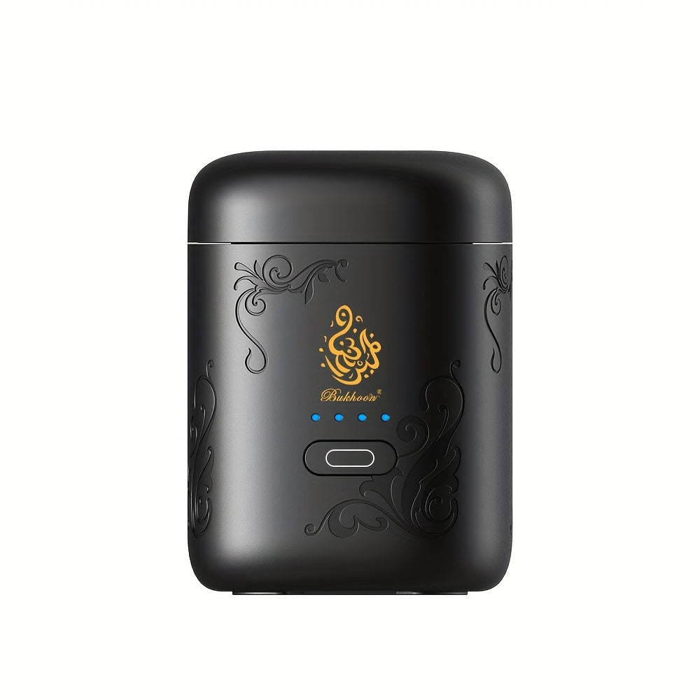 Mini Electronic Incense Burner Bukhoon Power Display Portable USB Rechargeable Multi-purpose Incense Gift Box